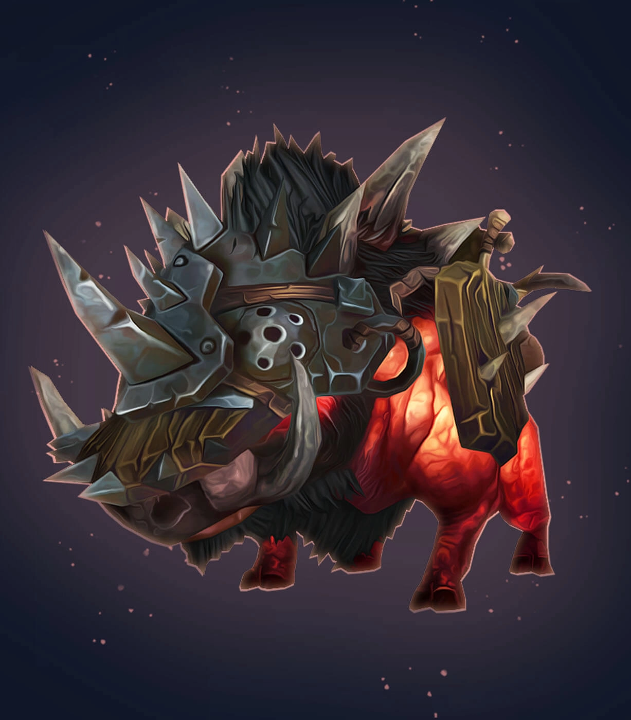 Bristling Hellboar Mount